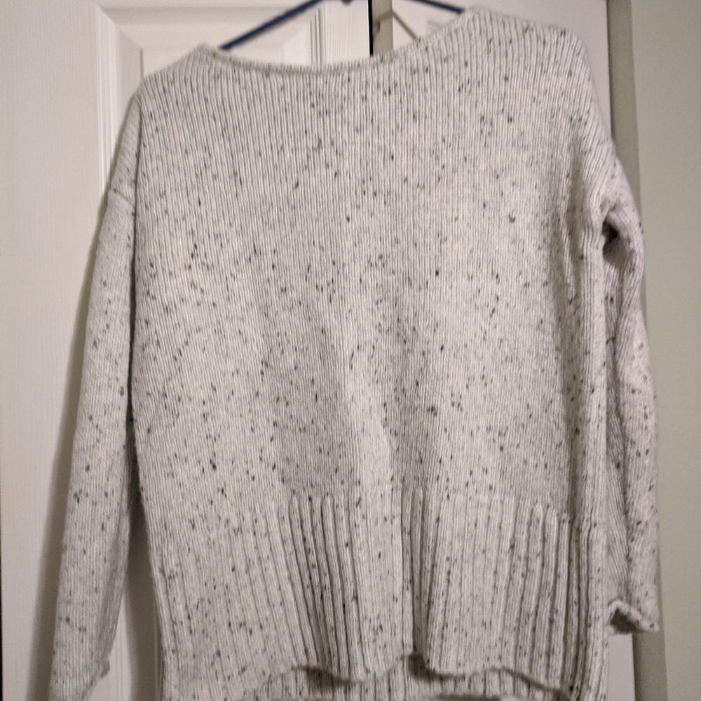 Ann Taylor Factory Winter White Sweater
